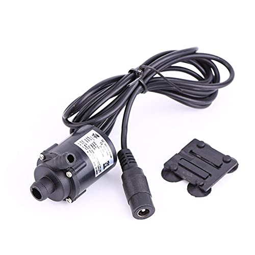 Bomba DC sin escobillas, bomba de baja presión DC 12V Micro Motor sumergible sin escobillas Bomba de agua Refrigeración solar 200L/H