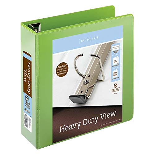 Office Depot Brand Heavy-Duty Easy Open D-Ring View Binder, 3