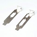 Low Profile Half Height Bracket HDMI + DVI + VGA for ATI Nvidia Video Graphics Card