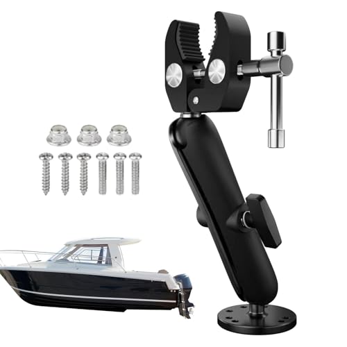 Generico Trolling Motor Stabilizer - Resistant Marine Grade Mount, Reinforced Shaft Holder Structure, Secure Anti Slip Fixing Mechanism, Lightweight Strong Build | Boating Equipment Accessory