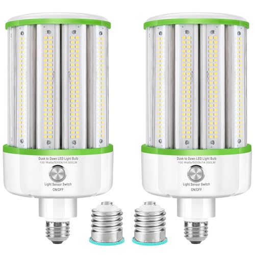 [ꂩ閾܂łLEDR[d 100W (1000W)AE26/E39x[XA14,000LM 5000KfCCgAI/IttHgZZT[A|[`K[W[hZLeBpOLEDd2pbNB