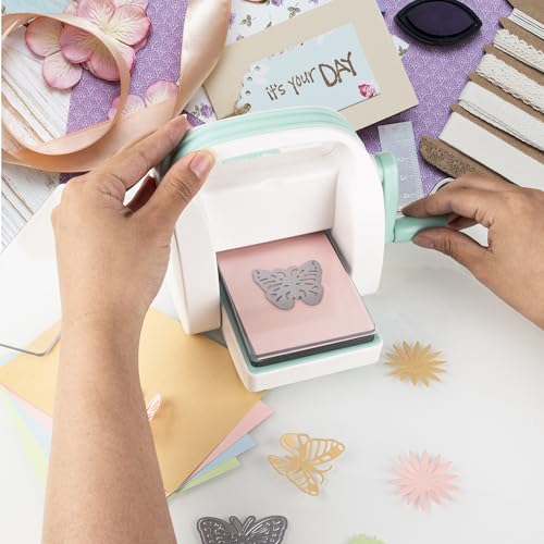 Machine de découpe CraftGenes mini 7,6 cm pour scrapbooking et gaufrage