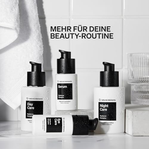 Eye Care – 15ml Augencreme mit Hyaluron – Eye Cream mit Hyaluronsäure, Koffein, Aprikosenkernöl & Spirulina – Anti Aging gegen Augenringe – 100% Naturkosmetik, vegan, Parfümfrei