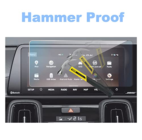 Image of Kia Sonet Car Accessories Navigation or Music System (Stereo) Touch Screen Guard 10.25 inch