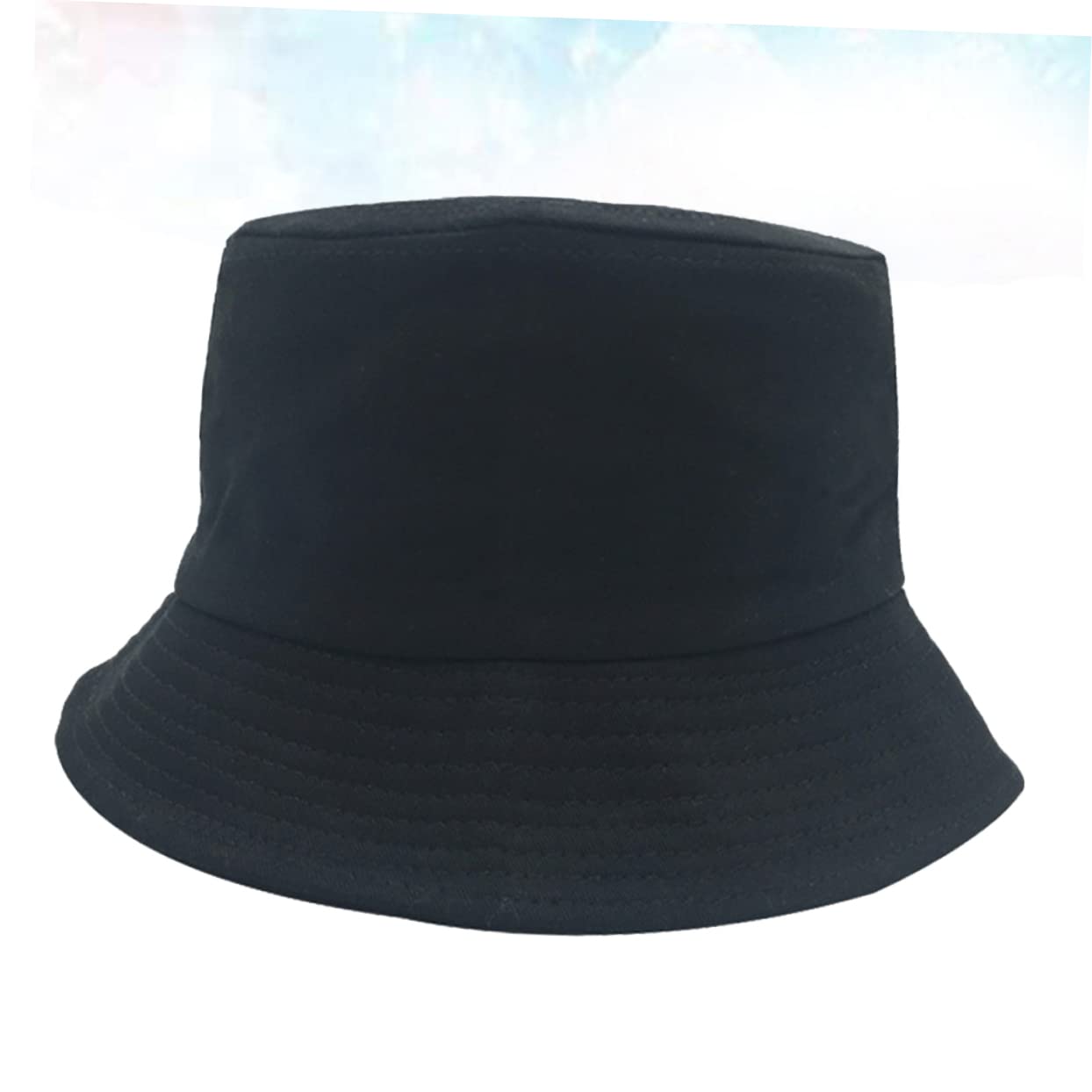 SHERCHPRY Protection Bucket Hat for Men and Women Summer Fisherman Hat with Wide Brim for Outdoor Activities for Fishing Hiking Camping and Beach Wear Black