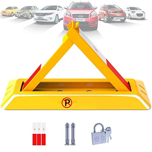 Serrure de parking amovible haute résistance et barrière robuste à design triangulaire