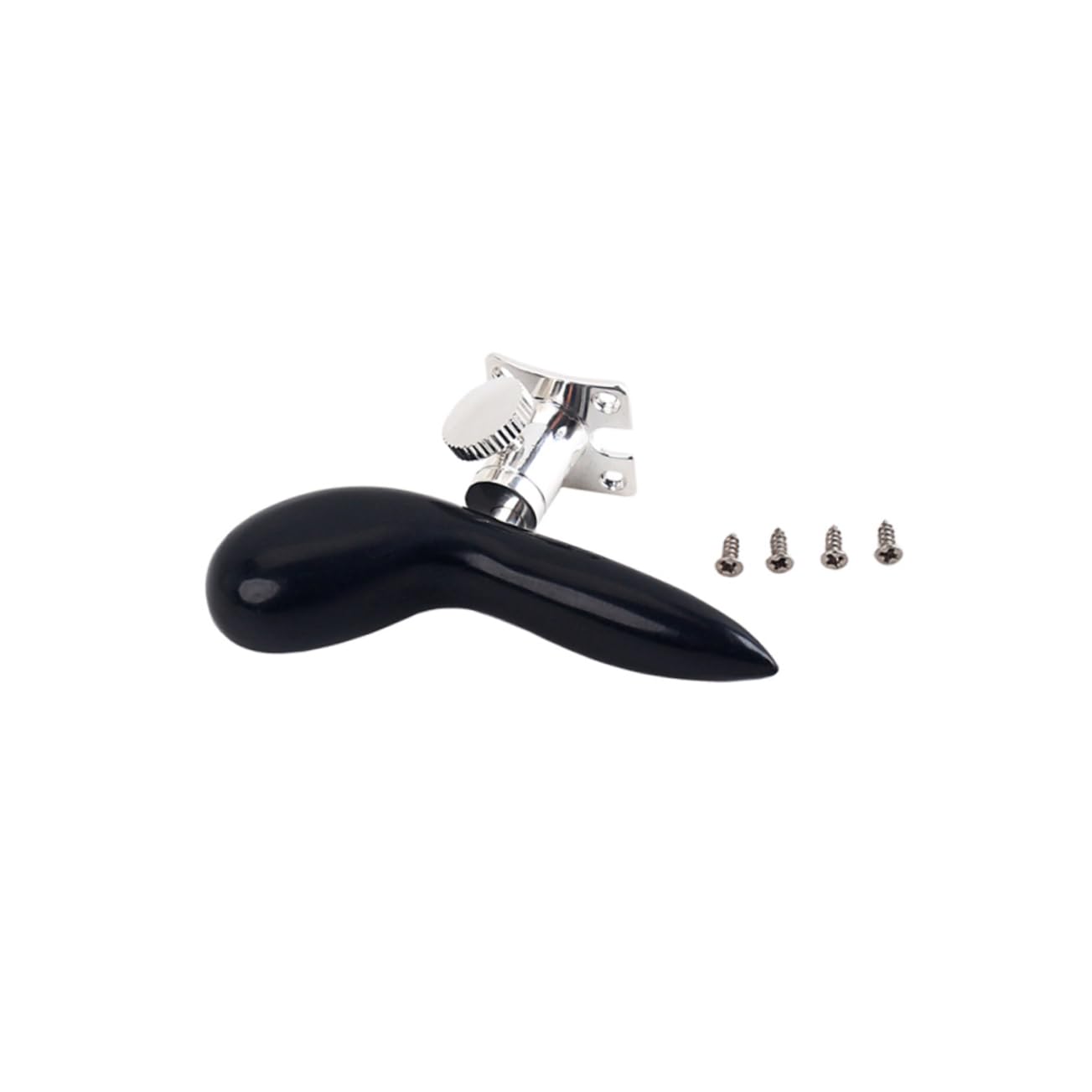 TOYANDONA Supporto Per La Mano Del Fagotto Argento Placcato Base Ergonomica Per Strumenti Fiato Accessorio Essenziale Per Miglioramento Delle Prestazioni Musicali Nero