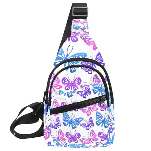 Sac à bandoulière papillons pour homme et femme | Sac à dos urbain