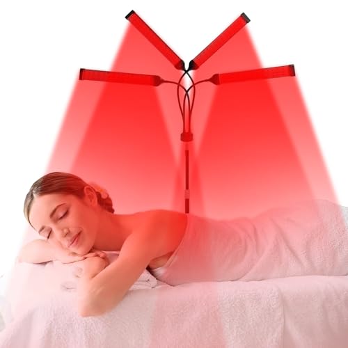 940nm Red Light Therapy for Body, 180LEDs Red Light Therapy Lamp with Stand, 3-in-1 Chip Designed...