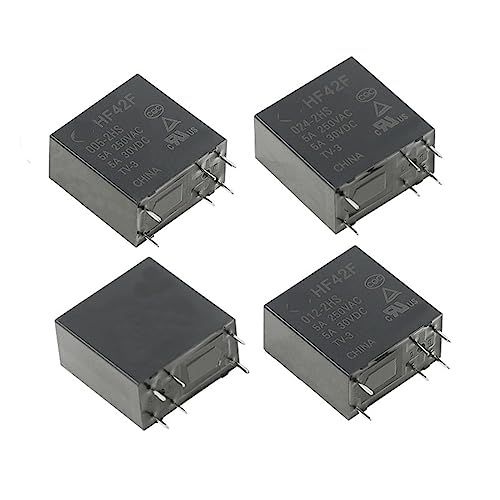 Relé HF42F-012-2HS de 12V y 6 pines para placas electrónicas 3