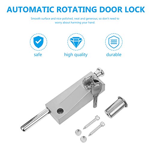 ULTECHNOVO Mola Trava Barrel Parafuso de Metal Fechadura Da Porta de Segurança Trava De Segurança Em