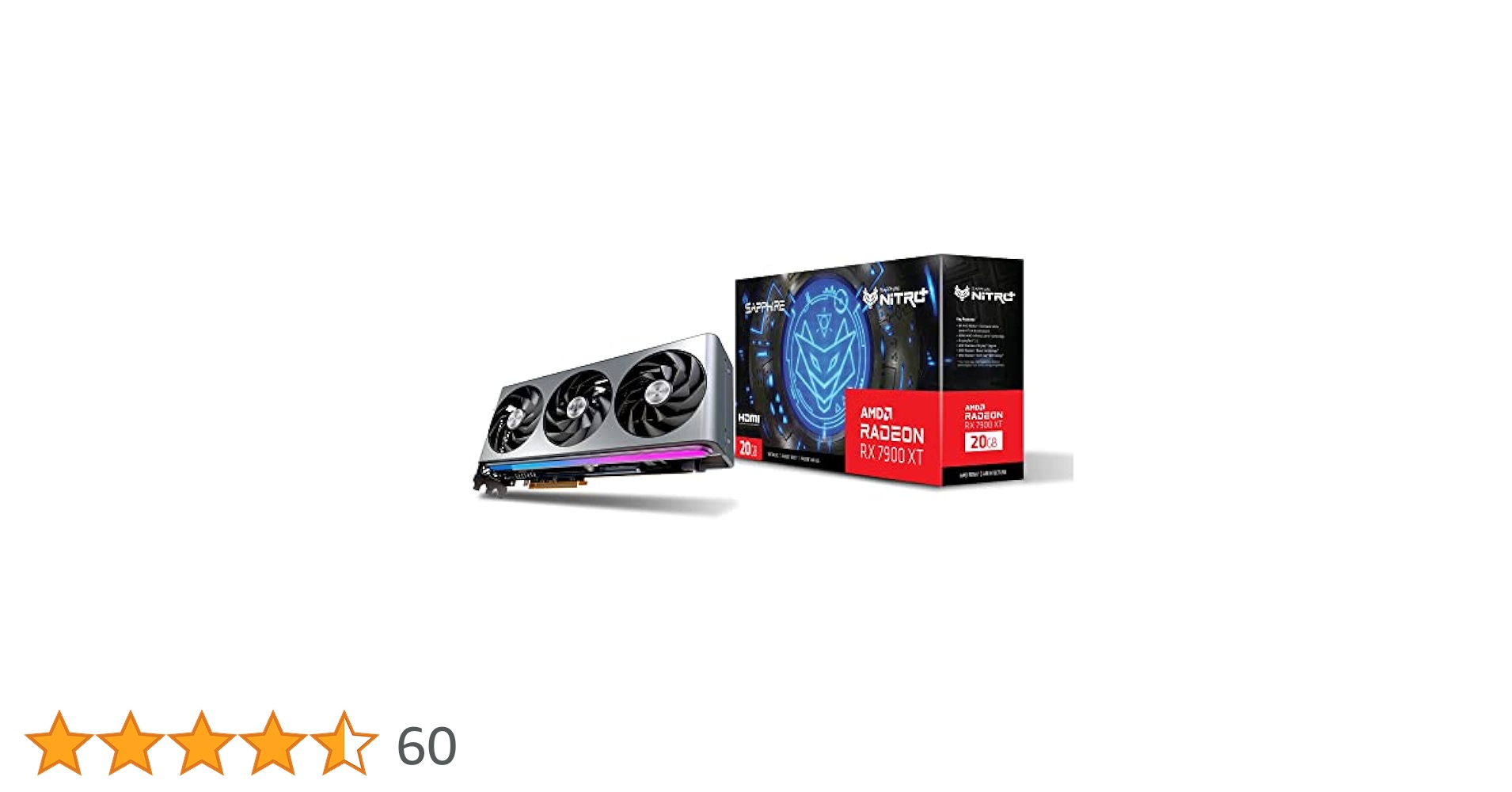 Amazon.co.jp: SAPPHIRE NITRO+ RADEON RX 7900 XT GAMING OC