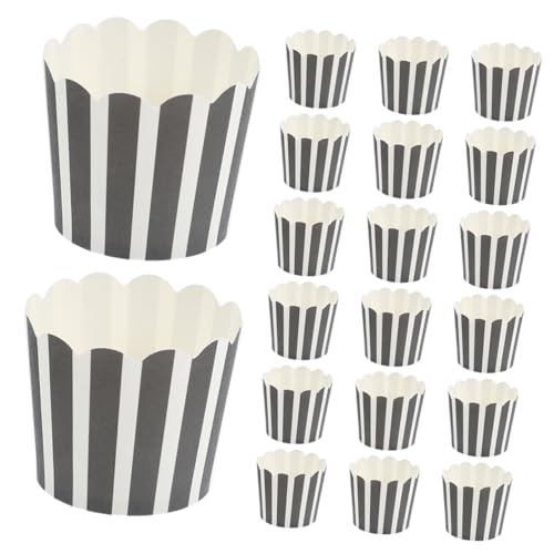 POPETPOP 50 piezas Unidades Moldes para Cupcakes Resistentes al Calor Liners Decorativos para Muffins para Hornear Pasteles y Postres Casa y Fiestas
