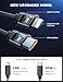 【Upgraded】 SUPERONE Retractable Car Charger 4 in 1, Fast Car Phone Charger with Cord 2.6ft, USB C and Apple Car Adapter, Compatible with iPhone 16 15/15 Pro Max/14/13/12/11, Galaxy, Pixel