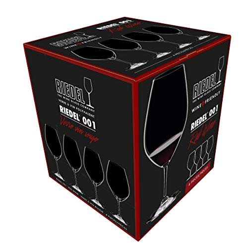 Riedel 00 Collection 001 Red Wine Glasses, Set of 4, Clear - Thumbnail 6