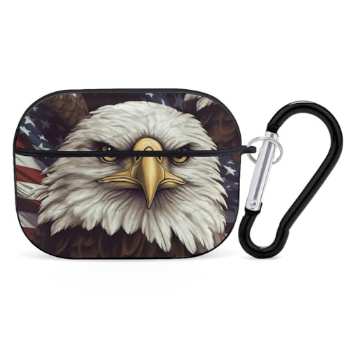 Coque AirPods Pro aigle étui chargement sans fil accessoires porte-clés