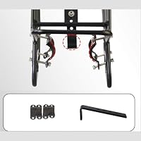 KESOTO Aluminium Gepäckträger Vorne, Halterung für Fahrradtaschen, Geeignet für Mountainbikes Und Tourenräder – Ansicht 5