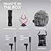 Movo VXR10 Universal Shotgun Mic for Camera - Camera Microphone for DSLR, iPhone and Android Smartphones - Compatible with Canon EOS, Nikon, and Sony Cameras - with Shock Mount, Deadcat Windscreen