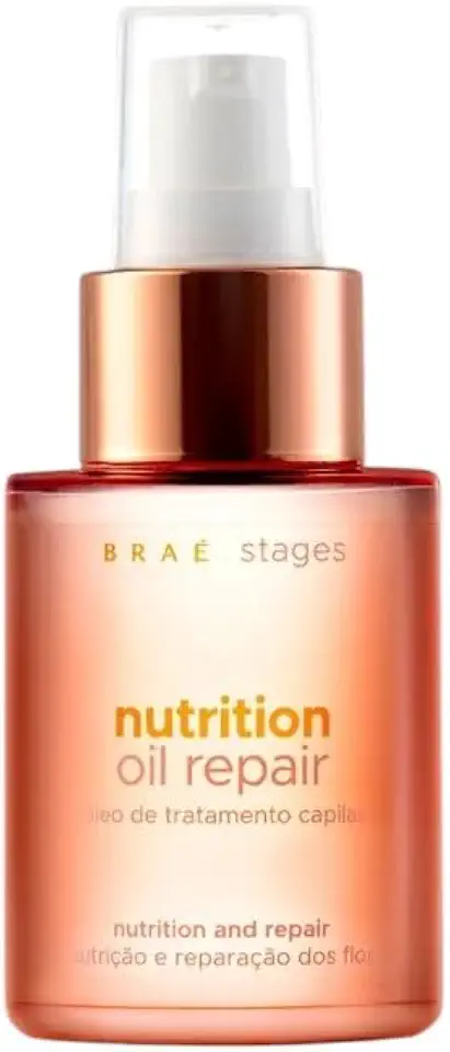 Braé Stages Nutrition Oil Repair Condicionante, 60ml - Hidratação Intensa e Brilho