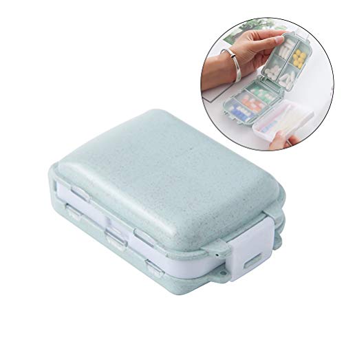 Porta-comprimidos - de comprimidos para armazenar medicamentos em (azul) Organizador De Pílula