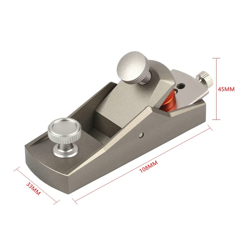 Cepilladora de carpintería Plano Europeo Borde Inferior Plano de Recorte de Madera Plano de Aleación de Aluminio Mini Cepilladora de Mano Herramientas de Carpintero