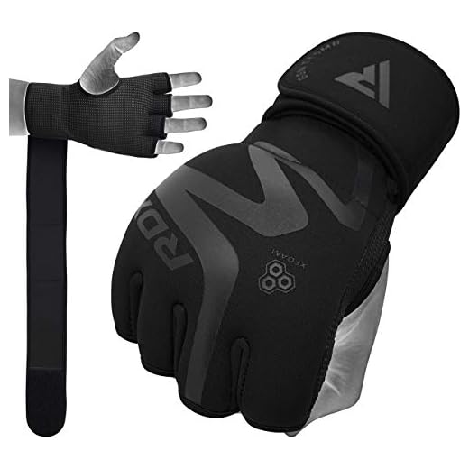 RDX Innenhandschuhe MMA Boxbandagen Handschuhe Kampfsport Sandsackhandschuhe Sparring Innere Grappling Trainingshandschuhe (MEHRWEG)