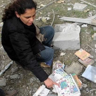 Atle Hansen snakkar med Susan Hassan Abdalla 2