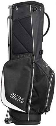 Izzo Golf 超軽量スタンドゴルフバッグ デュアルストラップ&専用機能