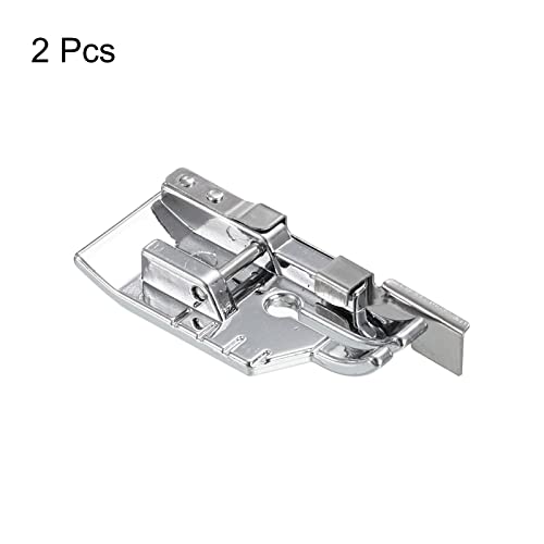 uxcell Pie Prensatela para Máquina de Coser Overlock 2 Piezas miniatura 3