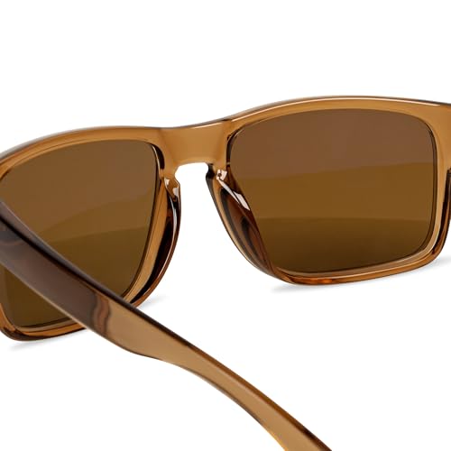 Image of Bnus italy made classic sunglasses corning real glass lens w. polarized option