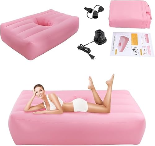 TENNIEX BBL Post-Surgery Inflatable Bed 72x40x17in Pink