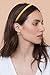 WOVOWOVO 8mm Thin Headbands For Women, 12 Pcs Plastic Headband with Teeth Simple Head Bands Combing Hairbands Hair Accessories for Girls, Teens and Women