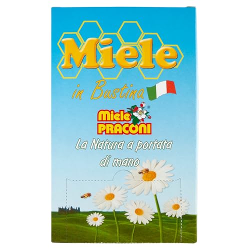 200 unidades de miel monodosis 100 % italiano en bolsa de 6 g dulzante Honey Natural Sweet Bag Miel Millefiori