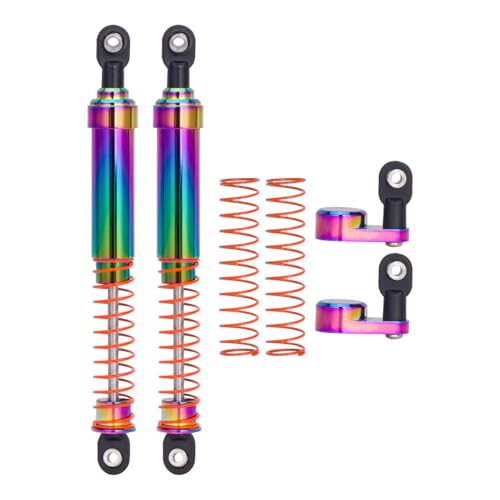 RC Shock Absorber 2 Pcs Dampers with Offset Cap for 1/10 Crawler SCX10 TRX4 Capra LCG Cheater Rigs VS4-10 90046 D90 (115mm 2pcs)