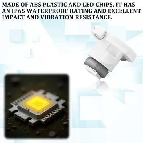 10 piezas bombillas LED T4.2 para tablero azul miniatura 3