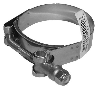 Apache 43082004 T-Bolt Clamp, Stainless Steel, 1-15/16 -2-3/16-In. - Quantity 10