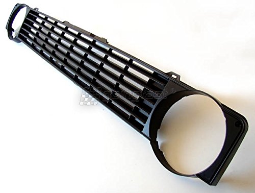 Kylare-sport fram- rev- grill utan emblem svart registreringsfri