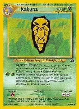 PokemonKakuna (41)Neo Discovery