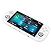 aqxreight Handheld -Retro -Gaming Konsole mit 4,96 Zoll IPS Bildschirm, 64 GB Speicher, 28 Emulator Unterstützung für Spiele (WHITE)