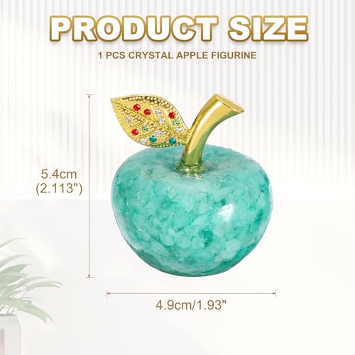 Statue de fruit artificiel vert sarcelle pour centre de table - 3