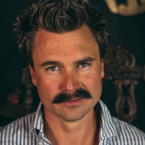 Black Mustache Wax | Black Magic Death Grip Moustache Wax | Hide Grey Hair In Beard Or Moustache | Extra Strong Hold Mustache Wax Unscented | 1 oz Tin Heat Source Required (Black Magic Bare Bones)