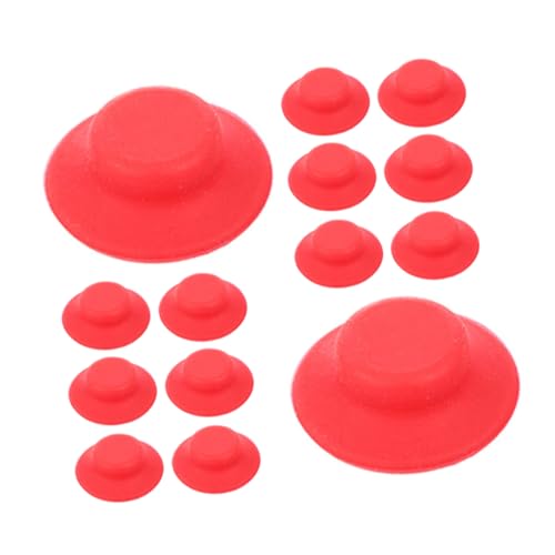 BRIGHTFUFU Silicone Swing Beer Bottle Gasket Caps 20pcs Set Leakproof Seals for Bottles Home Brew Accessory