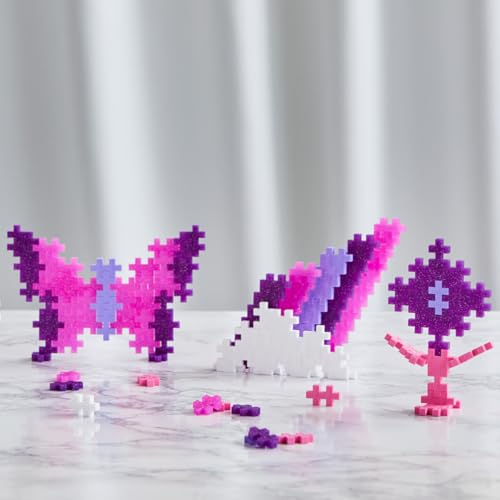Plus Plus - Glitter Color Mix - 240 Pieces - Creative Building and Construction Set - Mix of Glitter Colors in a Tube - Kids 5 to 12 Years - P4243 by PLUS PLUS - Image 3