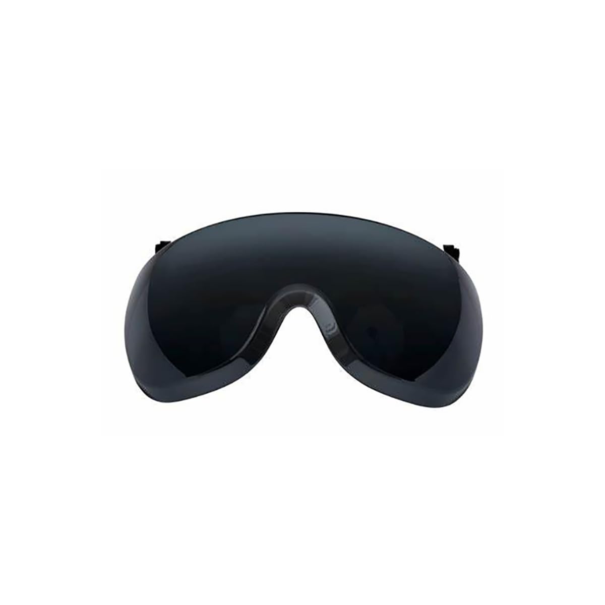 3M Short Visor for X5000 Safety Helmet, Grey Anti-Fog Anti-Scratch Polycarbonate, ANSI