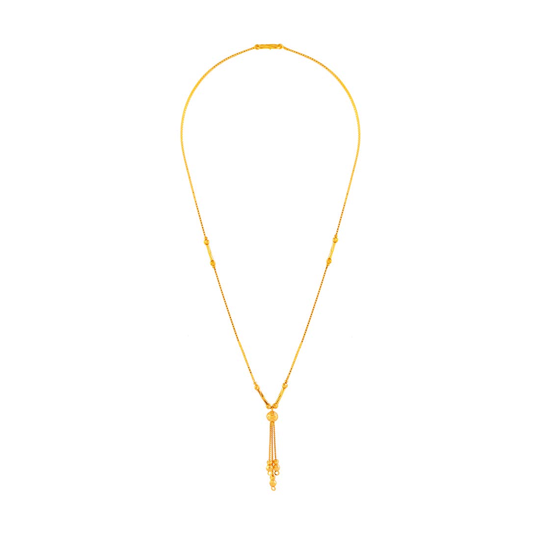 22k (916) Yellow Gold Necklace for Women - 7.06 Grams