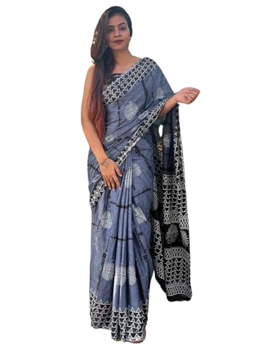 Sari en coton Shiv Textiles avec broderie Zari pour un drapé d'exception