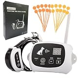 Wireless Dog Fence,2022 Electric Fence System for Stubborn Dog,Wireless Dog Boundary Containment Sys