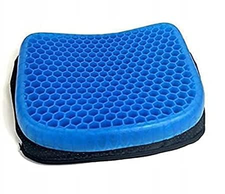 AZRMOH Soft Cushion Seat | Non-Slip Cover Pain Relief | Pressure Sore Relief Soft Seat Pillow for Wheelchair Reduce Sweat | Breathable Gel Cushion Chair Pads for Office Chair | 700 GR | (A_1)