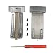 Replacement Headband Connector Metal Hinge Cover Repair Part Kit Compatible with Beats Studio 2.0 Wired/Wireless Over-Ear Headphones (Silver)
