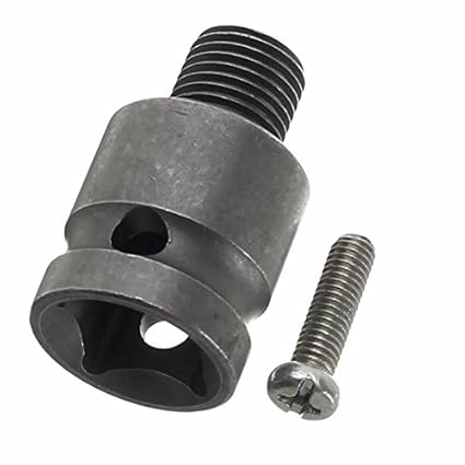 Generic 1/2 inch Drill Chuck Adaptor for Impact Wrench Conversion 1/2-20UNF Quick Change Power Tool